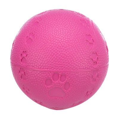 Trixie Natuurrubber Bal Roze