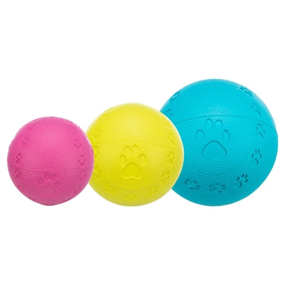 Trixie Natuurrubber Bal Roze