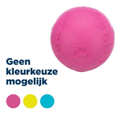 Trixie Natuurrubber Bal Roze