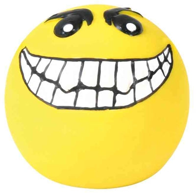 Trixie Latex / Polyestervlies Smiley Met Geluid Assorti 6X6X6 CM 4 ST