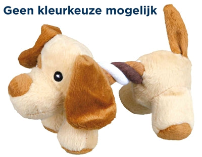 Trixie Speelfiguur Met Touw, Pluche 17 Cm, Assorti 17 CM 3 ST