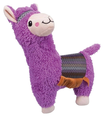 Trixie Pluche Alpaca Met Geluid Paars 31 CM