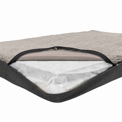 Trixie Vital Matras Bendson Orthopedisch Donkergrijs / Lichtgrijs 80X60X10 CM