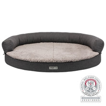 Trixie Vital Sofa Bendson Orthopedisch Ovaal Donkergrijs / Lichtgrijs