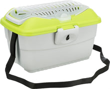 Trixie Vervoersbox Capri Konijnen Kunststof Grijs/Groen 40X30X22 CM