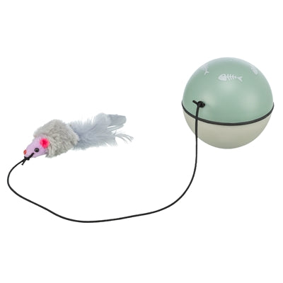 Trixie Bal Turbinio Met Motor En Muis Mintgroen