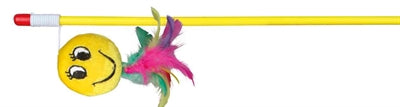 Trixie Speelhengel Smiley Kunststof / Pluche Met Catnip 50 CM 4 ST