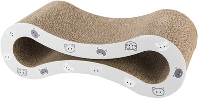 Trixie Krabgolf Mimi Karton Met Catnip Wijnrood 48X22X16 CM