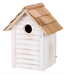 Trixie Nestkastje Huisje Hout Wit