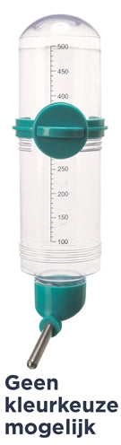 Trixie Drinkfles Kunststof Met Schroefbevestiging Assorti 500 ML 3 ST