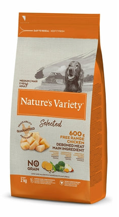 Natures Variety Selected Adult Medium Free Range Chicken 2 KG