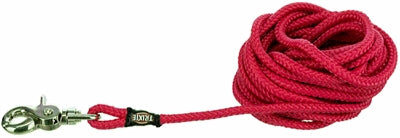 Trixie Hondenriem Sleeplijn Rond Met Trigger Snap Haak Fuchsia Roze 5 MTRX0,6 CM