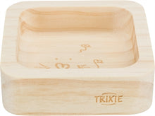 Trixie Voerbak Hout Muis / Hamster 8X8 CM 60 ML 4ST
