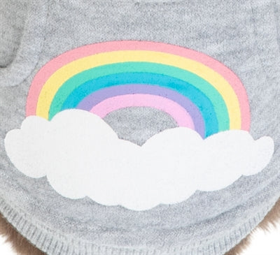Trixie Hondentrui Hoodie Rainbow Falls Grijs 18 CM