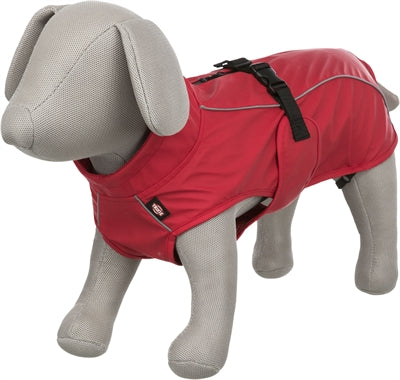 Trixie Regenjas Hond Vimy Rood 25 CM