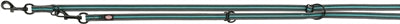 Trixie Hondenriem Fusion Verstelbaar Grafiet Grijs / Oceaan Blauw 200X1,7 CM