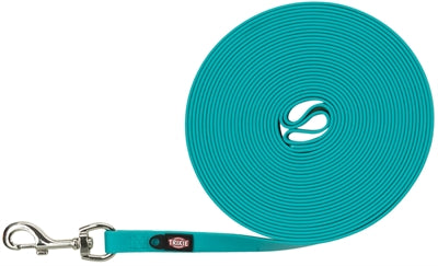 Trixie Hondenriem Easy Life Sleeplijn Oceaan Blauw / Turquoise 10 MTRX1,7 CM