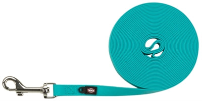 Trixie Hondenriem Easy Life Sleeplijn Oceaan Blauw / Turquoise 5 MTRX1,3 CM