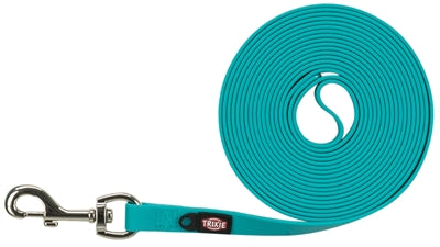 Trixie Hondenriem Easy Life Sleeplijn Oceaan Blauw / Turquoise 5 MTRX1,7 CM