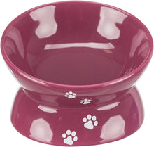 Trixie Voerbak / Waterbak Verhoogd Bordeaux / Bes