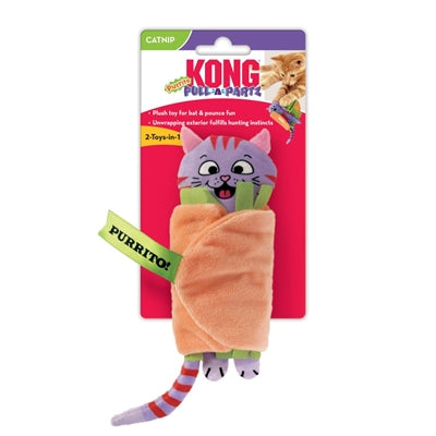 KONG PULL-A-PARTZ PURRITO