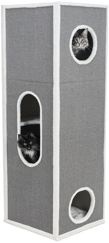 Trixie Cat Tower Stefano Xxl Grijs / Lichtgrijs 62X58X178 CM