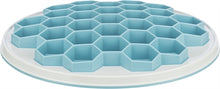 Trixie Slowfeeding Plaathive Kunststof / Tpr / Tpe Grijs / Blauw