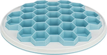 Trixie Slowfeeding Plaathive Kunststof / Tpr / Tpe Grijs / Blauw