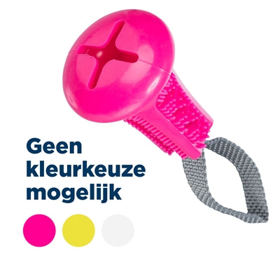 Trixie Snackbel Aan Singelband Drijvend Tpr / Polyester Assorti 11X22 CM 3 ST