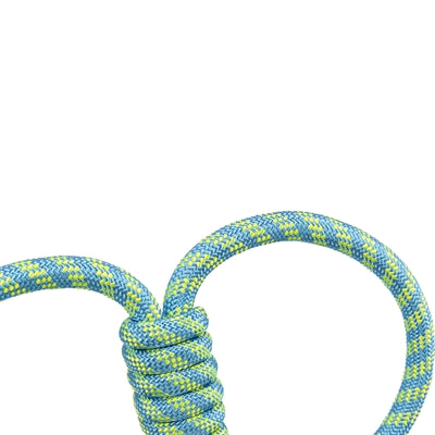 Trixie Aquatoy Touw Trekspeeltje Ringen Polyester Geel / Groen 42 Cm 3 St