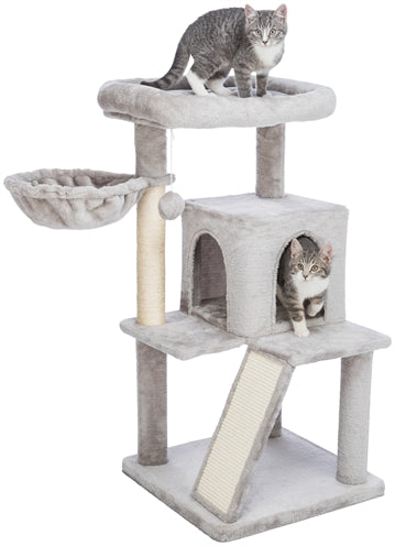 Trixie Junior Krabpaal Pepito Grijs 48X48X98 CM