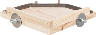 Trixie Landingsplaats Met Zitstokken Hout Naturel 19X19 CM 