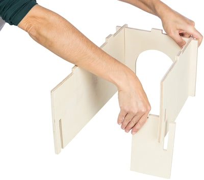 Trixie Huisholm Insteeksysteem Konijnen/Cavia's Naturel 42X26X18 CM