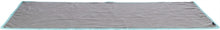 Trixie Fleece Deken Uitloopruimtes En Knaagdierkooi Grijs / Turquoise 140X100 CM
