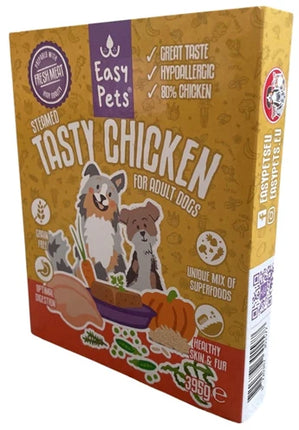 Easypets  Freshly Steamed Tasty Chicken For Adults 395 GR