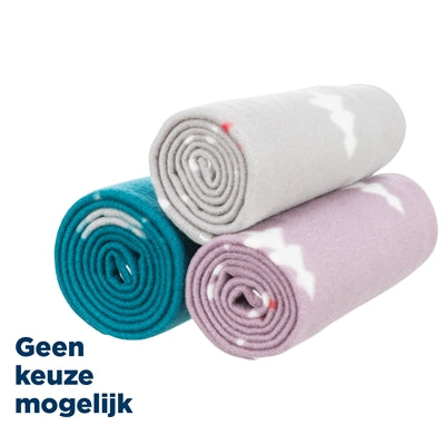 TRIXIE XMAS NIVIA FLEECE DEKEN ASSORTI