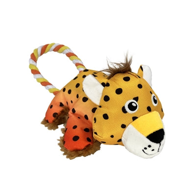 Kong Cozie Tuggz Cheetah 26X15X9,5 CM