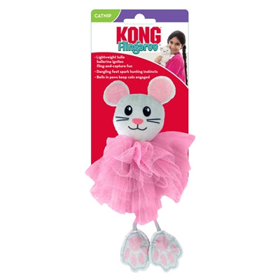 Kong Flingaroo Tutu Kattenspeelgoed Assorti 18X9,5X4 CM