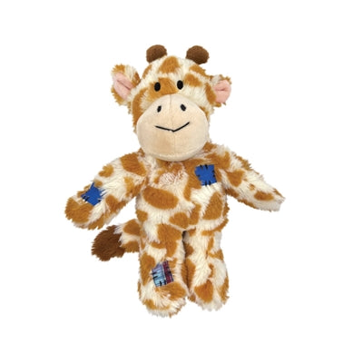 Kong Wild Knots Giraffe Geel 24X20,5X9 CM