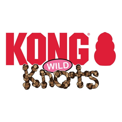 Kong Wild Knots Giraffe Geel 24X20,5X9 CM