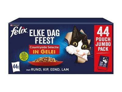 Felix Elke Dag Feest Countryside Selectie Rund / Kip / Eend / Lam 44X85 GR 