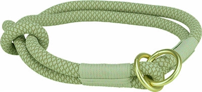 Trixie Halsband Hond Soft Half-Slip Grijs / Lichtgrijs 55X1 CM