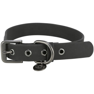 Trixie Citystyle Halsband Hond Pvc Zwart 50-57X3 CM