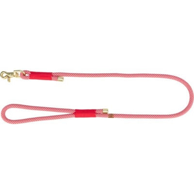 Trixie Soft Rope Hondenriem Rood / Creme 100X1 CM