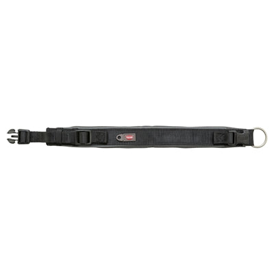 Trixie Premium Halsband Hond Extra Breed Zwart / Grafiet Grijs
