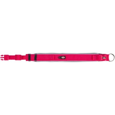 Trixie Premium Halsband Hond Extra Breed Fuchsia / Grafiet Grijs 27-35X2,5 CM