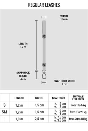 Morso Hondenriem Gerecycled Ink Tank Groen 120X1,5 CM 6-20 KG