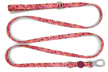 MORSO HONDENRIEM VERSTELBAAR GERECYCLED PINK THINK ROZE