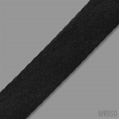 Morso Halsband Hond Gerecycled Pureness Zwart 30-42X1,5 CM