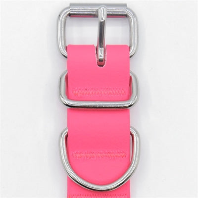 Morso Halsband Hond Waterproof Gerecycled Passion Pink Roze 42-50X1,5 CM